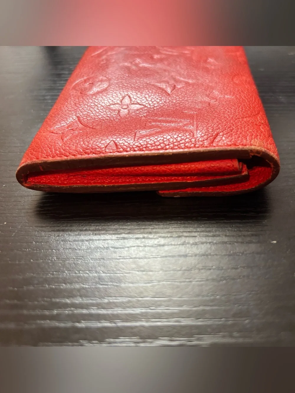Authentic Louis Vuitton Monogram Empreinte Curieuse Long Wallet - Orient - Picture 4 of 10